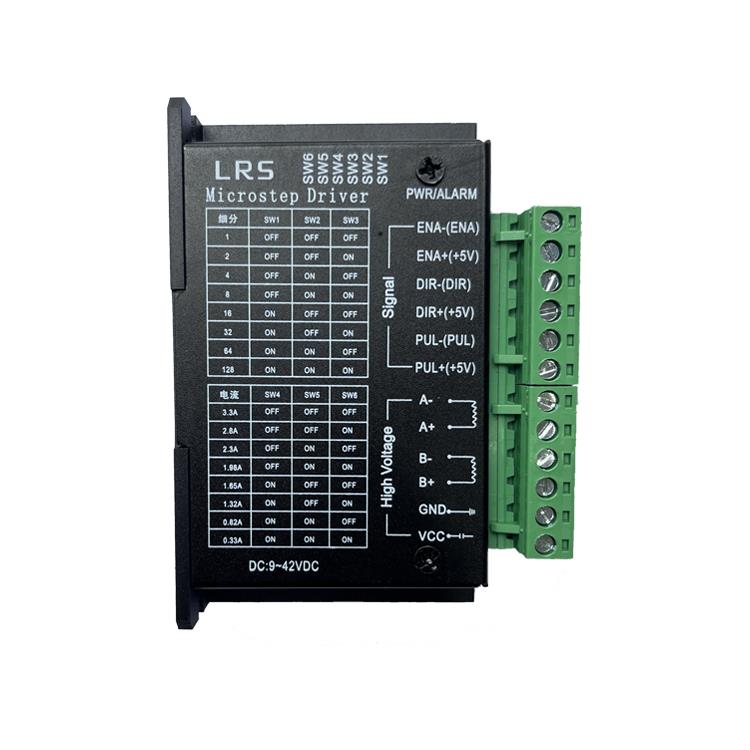 Stepper motor drive DM550-1-A suitable for 42/57 motors 1-128 subdivision 0.33-3.3A 9-42V