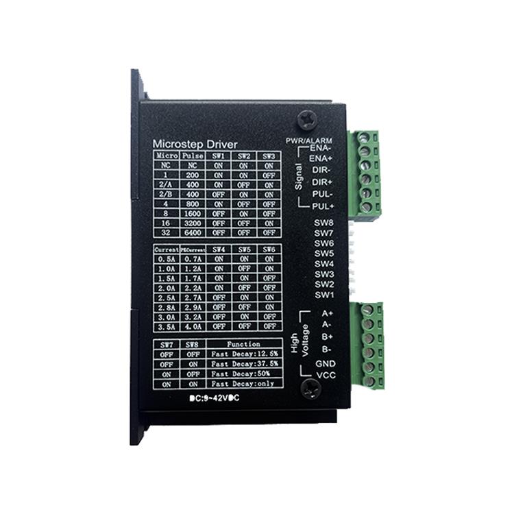 Stepper motor drive DM540-2-B suitable for 42/57 motors 1-32 subdivision 0.5-3A 9-36V