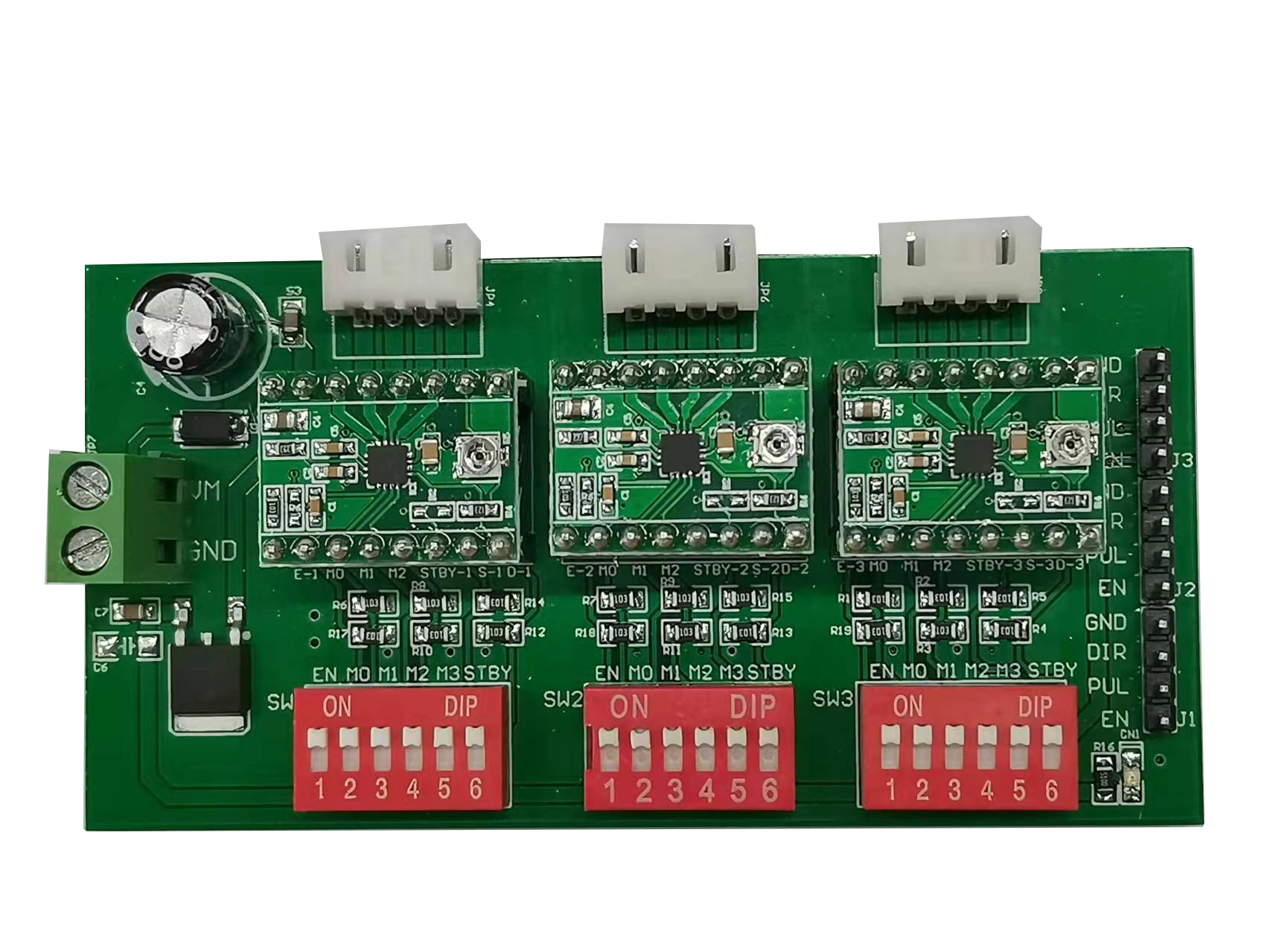 Stepper motor drive DM320-6-A suitable for 42/57 motors 1-128 subdivision 1A 2.5-16V